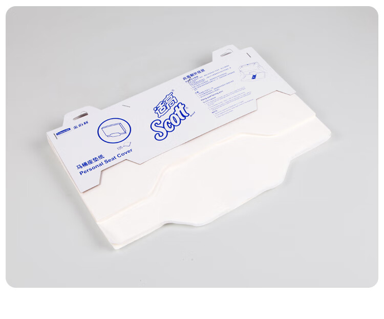 金佰利7410A马桶坐垫纸金佰利商用适高 进口一次性马桶座垫纸快速溶解7410A