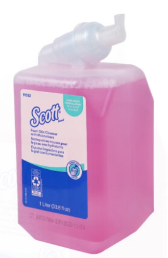 91552Scott®适高® 保湿泡沫洗手液1L