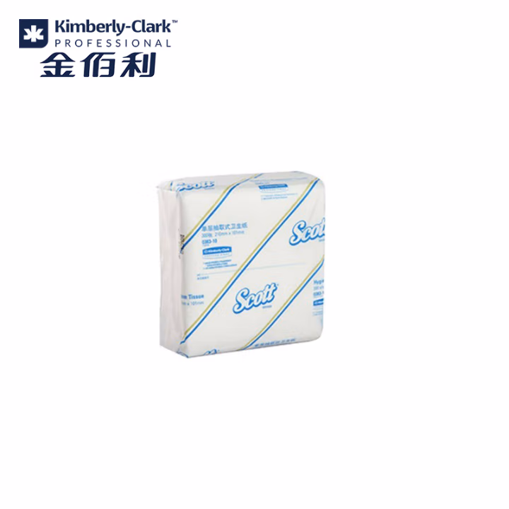 0383-10Scott®适高® 单层抽取式卫生纸