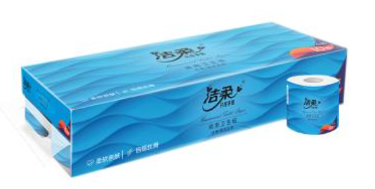 JJ177-10A洁柔牌卫生纸(商用有芯)140g(10卷装)