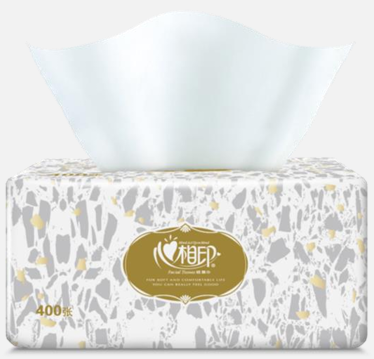 RDT200 商用（金色）塑装纸面巾（60包）
